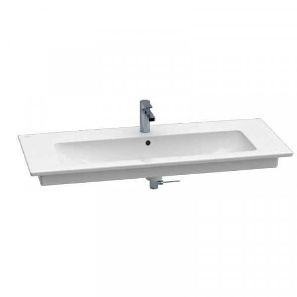 Villeroy and Boch Vanity Washbasin with overflow Venticello 1200 x 500 mm (4104C) Alpine White