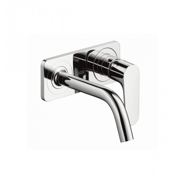 Wall Mounted Basin Tap Citterio M mixer recessed plate with short spout Axor