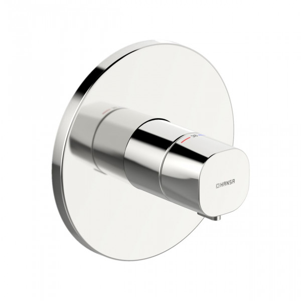 Thermostatic Shower Mixer Hansa LIVING Round, Built-in Chrome