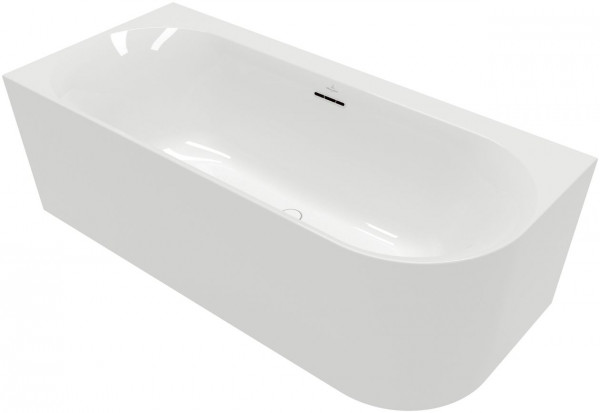 Standard Bath Villeroy and Boch Loop & Friends Left angle, Oval Duo 1800x800 mm Alpine White