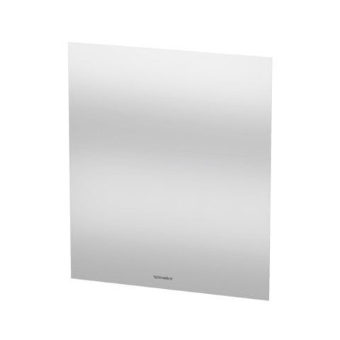 Illuminated Bathroom Mirror Duravit Indirect LED light 600x700mm White Matt