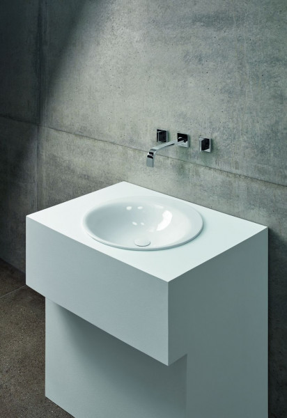Bette Vanity Washbasin Lux Oval Without Hole 500x500x100mm White