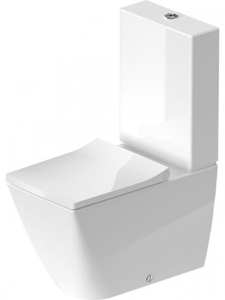 Duravit Close Coupled Toilet Viu Ceramic no flange White 2191090000