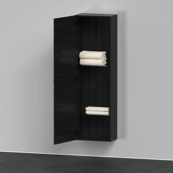 Wall Mounted Bathroom Furniture Duravit D-Neo demi-columns 400x1320x240mm Black Oak DE011801616