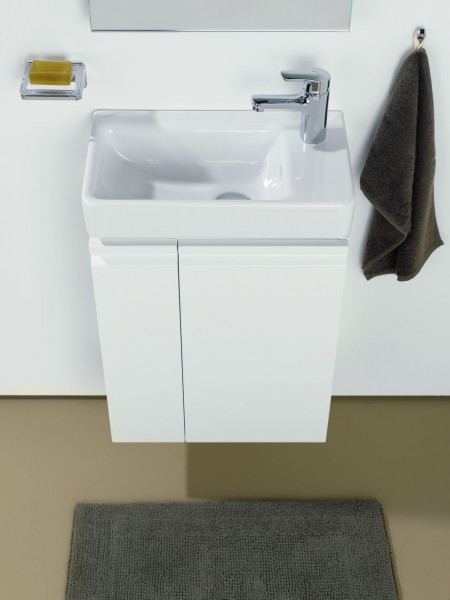 Cloakroom Basin Laufen PRO S 1 hole, overflow, sink on the left 480mm White