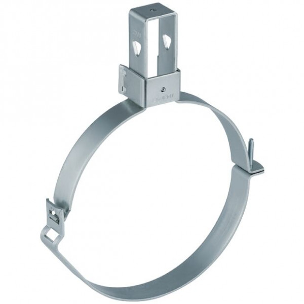 Geberit Plumbing Pipes Pluvia Adaptable collar, with safety bracket d200/208