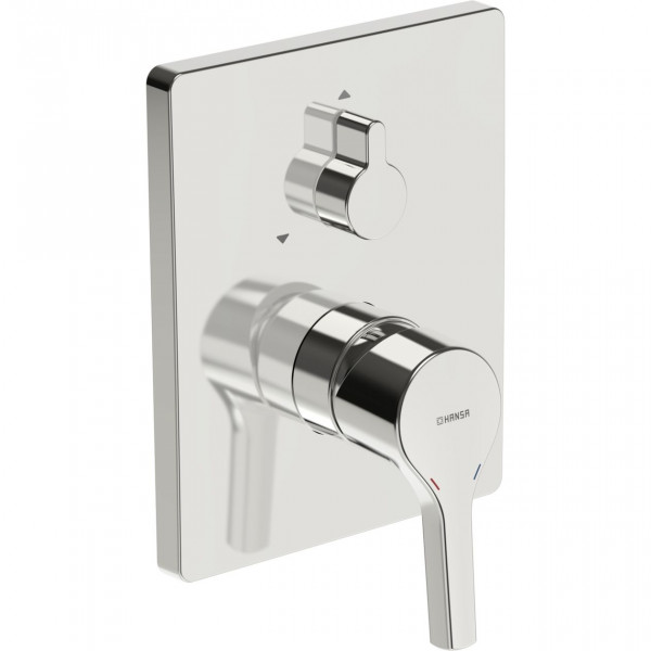 Concealed Bath Shower Mixer Hansa PALENO with safety device Chrome