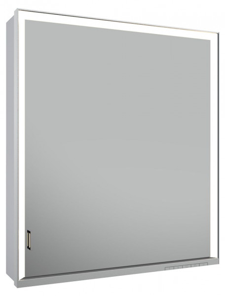 Bathroom Mirror Cabinet Keuco Royal Lumos 1 door, hinged on the right 650 mm Silver anodised