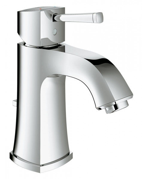 Grohe Basin Mixer Tap Grandera M-Size Single-Lever 1/2" with pop-up waste set