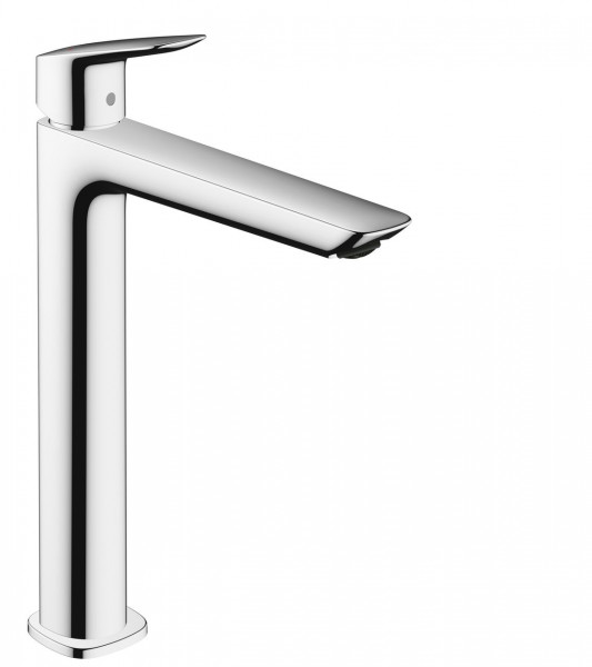 Tall Basin Tap Hansgrohe Logis Fine with drain set 197x50x299mm Chrome