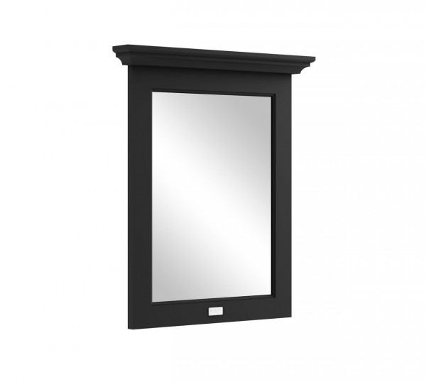 Large Bathroom Mirror Bayswater Traditional 600mm Classic Black