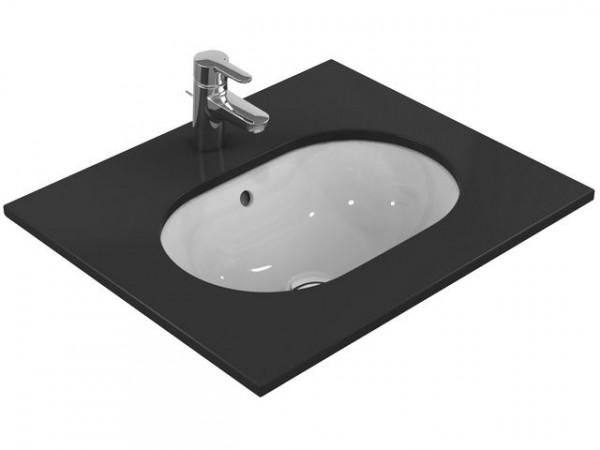 Ideal Standard Inset Basin Connect oval form 620mm Ceramic E505001
