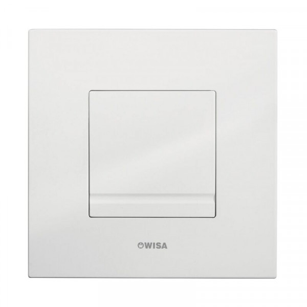 Wisa Flush Plate Urinal Delos Metal (8050418) White