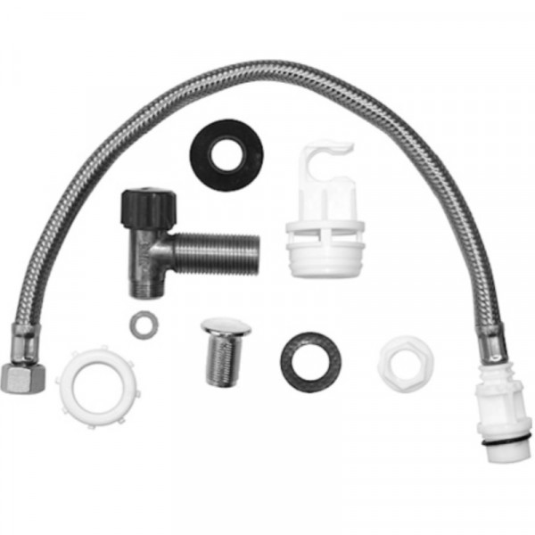 Duravit Adapter set for central connection Chrome