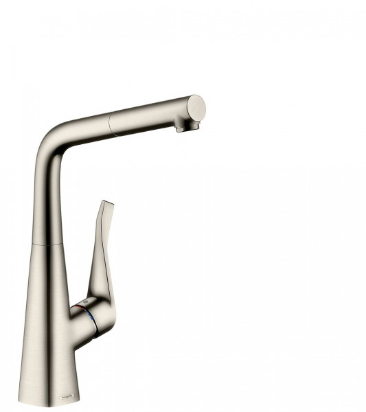 Hansgrohe SBox14-H320 Single lever kitchen mixer with pull-out spout SBox (73812800)