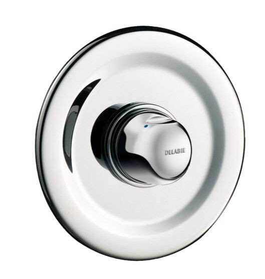 Delabie Wall Mounted Tap TEMPOMIX Chrome 790927