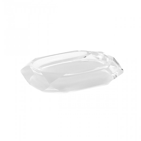 Gedy Soap Tray CHANELLE White