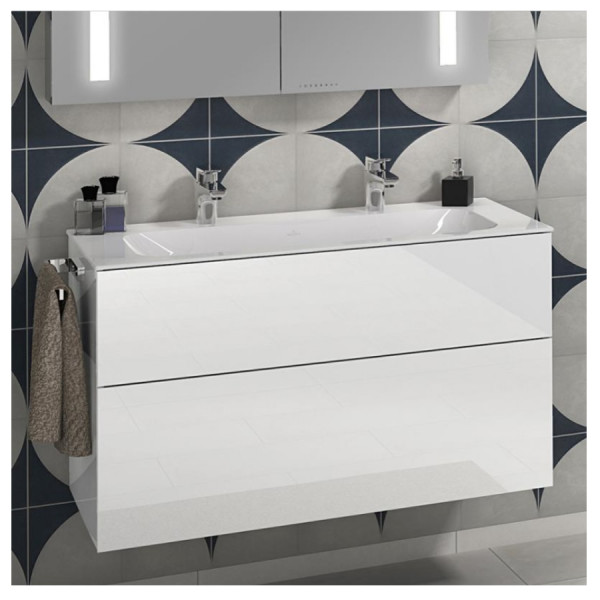 Villeroy and Boch Inset Basin Finion 1200x500mm Alpine White 4164C1R1