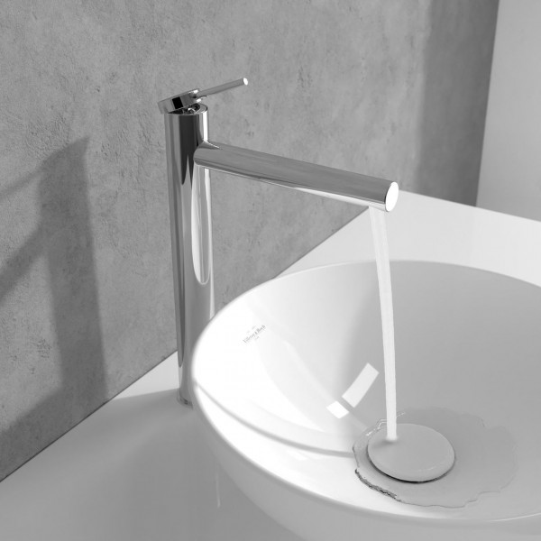 Tall Basin Tap Villeroy and Boch Loop & Friends 219mm Chrome
