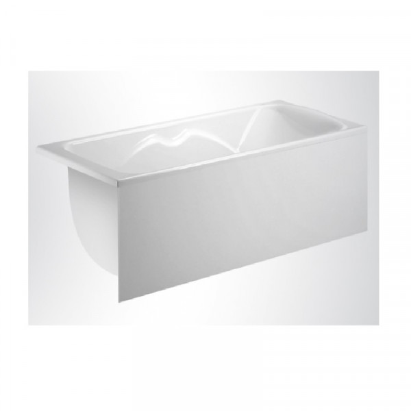 Allibert Bath Panel FIX ALU 1700x750x520-535mm White 239963