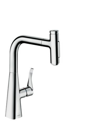 Hansgrohe Pull Out Kitchen Tap M7 Chrome 73817000