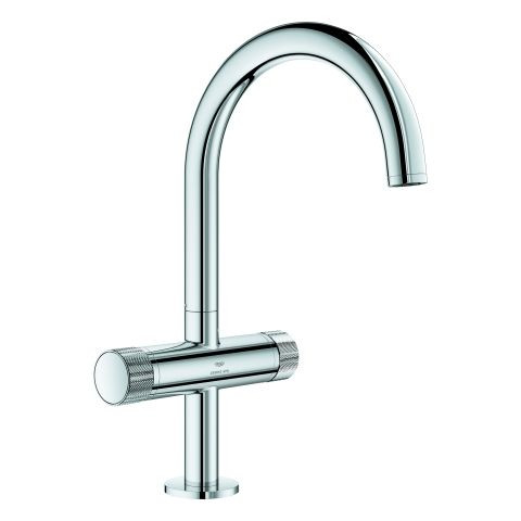 Tall Basin Tap Grohe Atrio Private Collection L Chrome 21138000