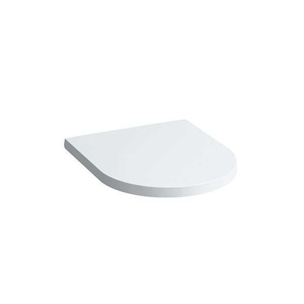 D Shaped Toilet Seat Laufen KARTELL Quick Release White | With Soft-Close