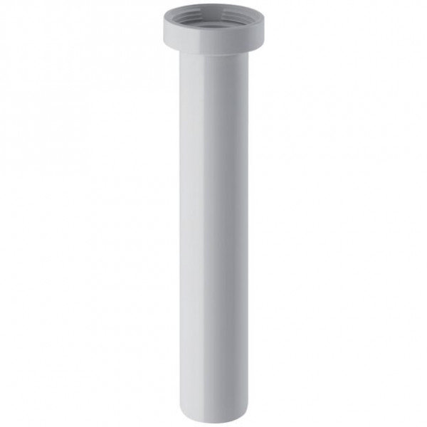 Geberit Plumbing Pipes Inlet pipe with white union nut