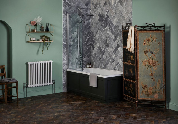 Bath Panel Bayswater Traditional front 1795mm Classic Black