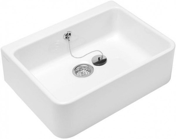 Villeroy and Boch O.novo Kitchen Sink 595 x 200 x 500 mm White (63220001)