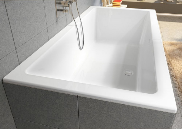 Standard Bath Riho Rethink Cubic Built-in 1600x600mm Glossy White