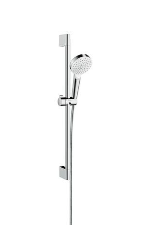Hansgrohe Shower Set Crometta 1jet with Shower Bar 650mm White/Chrome
