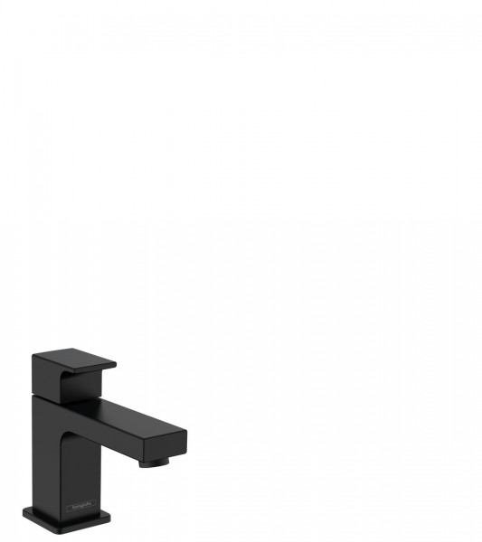 Small Basin Taps Hansgrohe Vernis Shape only for cold water Black Mat