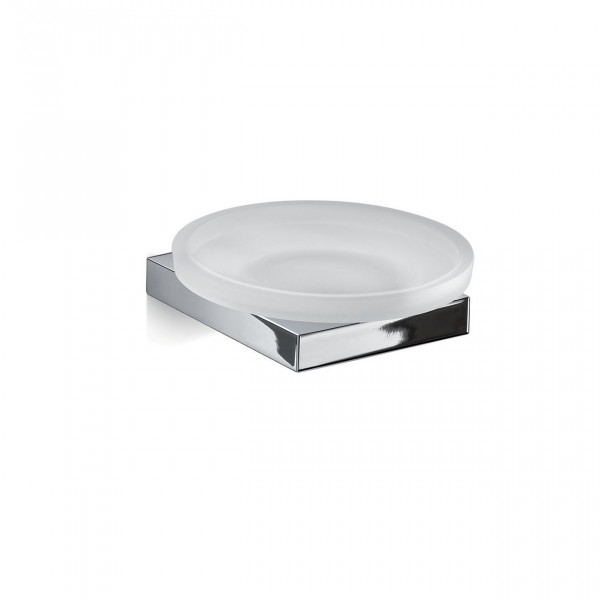 Gedy Wall Mounted Soap Dish LANZAROTE 30x110x110mm Chrome