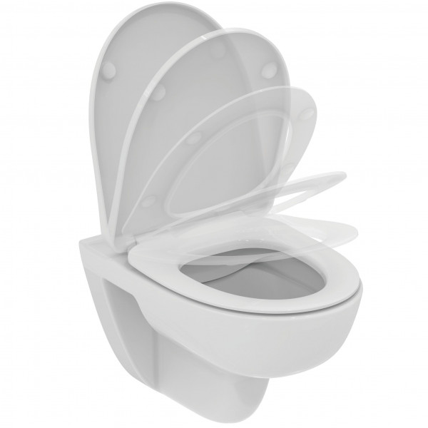 Soft Close Toilet Seat Ideal Standard i.life A 365x50x445mm White