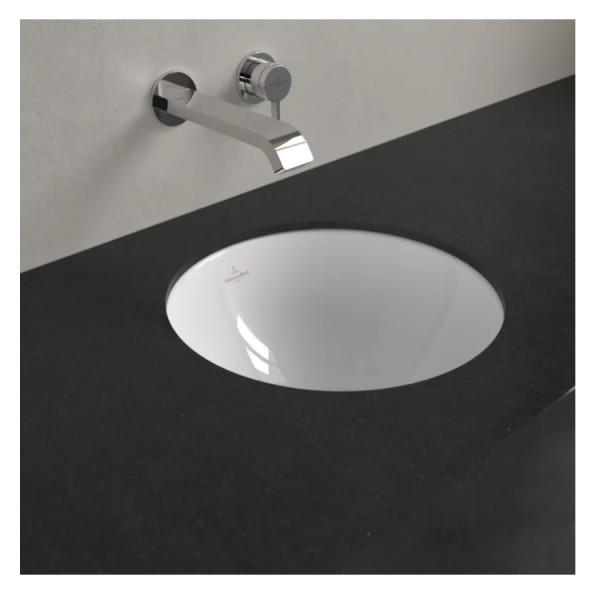 Undermount Basin Villeroy and Boch Loop & Friends Round, With overflow 330x190mm Alpin White