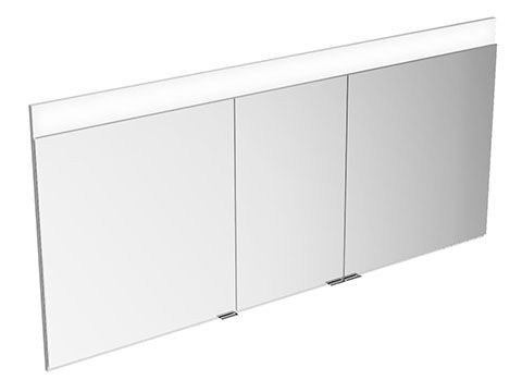 Keuco Bathroom Mirror Cabinet Edition 400 with mirror heating 1410x650x154mm