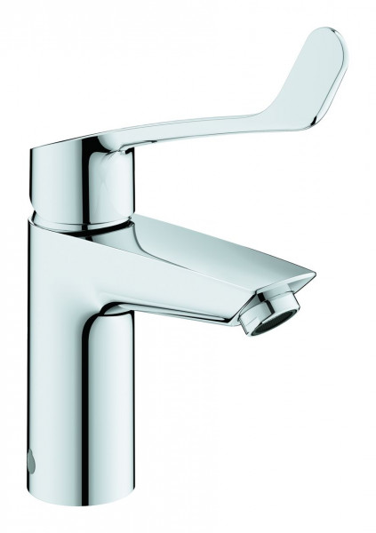 Small Basin Taps Grohe Eurosmart EcoJoy with open lever and anti-scald protection Chrome