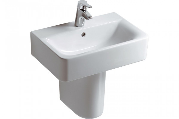 Ideal Standard Basin for Furniture Connect Cube compact 550mm with taphole and overflow
