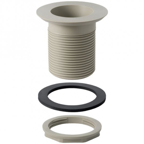 Geberit Drain valve with round thread for stoneware basin PP