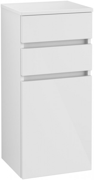Villeroy and Boch Drawer Unit Legato 2 drawers 1 door right 400x870x350mm Glossy White