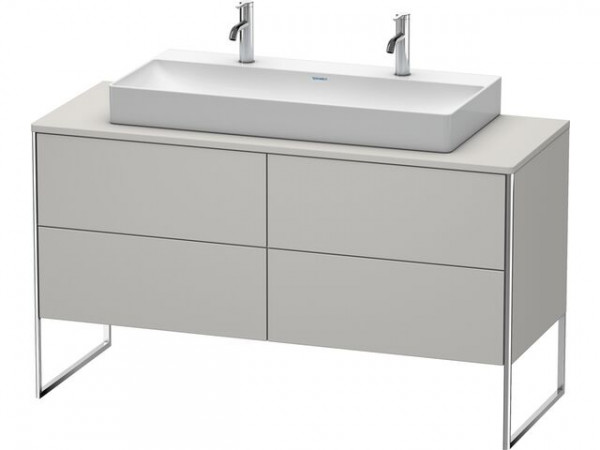 Duravit Double Vanity Unit XSquare right-hand version Taupe Satin Matt 778x1600x548mm XS4925M0707