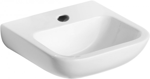 Ideal Standard Wall Hung Basin Contour 21 Basin 500mm with one taphole / without overflow Ceramic