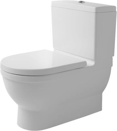 Duravit Back To Wall Toilet Starck 3 Horizontal vertical Outlet White Big 2104092000