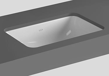 VitrA Inset Basin without tap holes S20 450x370mm 5473B003-0618