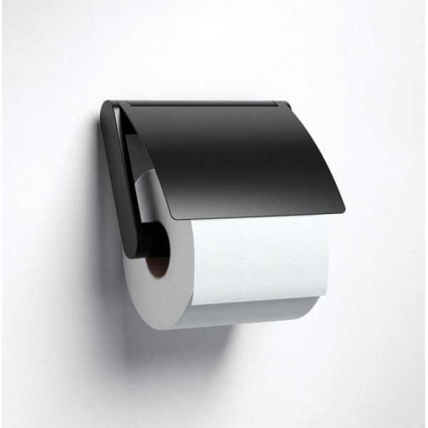 Toilet Roll Holder Keuco Plan Black Selection Black Mat