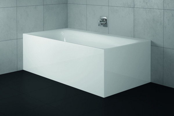 Bette Corner Bath Lux IV Silhouette Side 1800x900x450mm Left White 3461-000CERVS