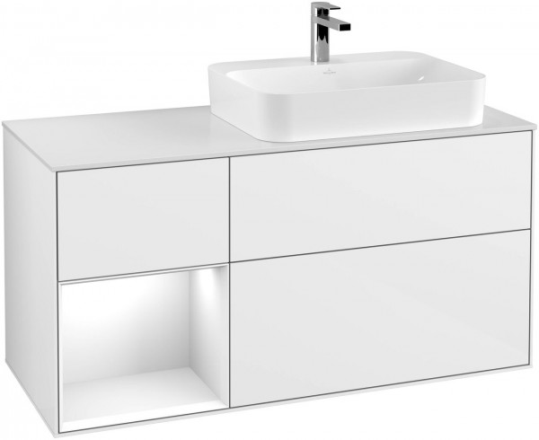 Villeroy and Boch Vanity Unit Finion 1200x603x501mm F38200PD F391GFGF