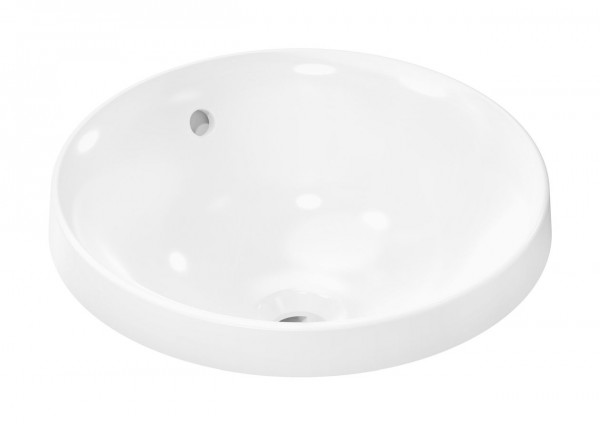 Inset Basin Hansgrohe Xuniva S Round SmartClean ø 400 mm White
