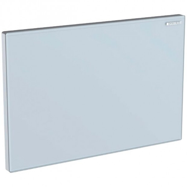 Geberit Flush Plate Cover Sigma White Glass